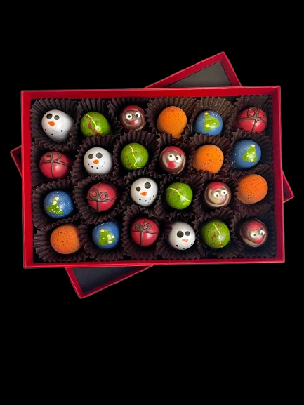 Caja Intensa Navidad – 24 Bombones