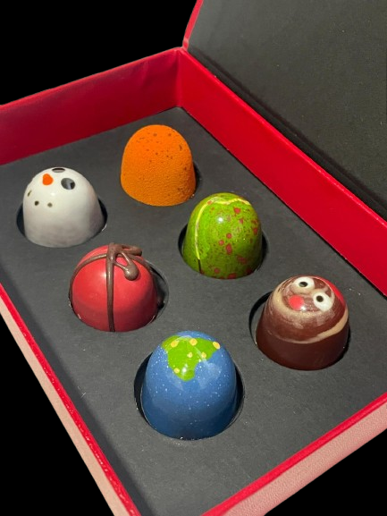 Caja Intensa Navidad – 6 Bombones